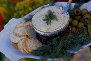 salmon spread appetizer