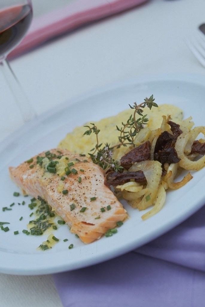 Salmon entree recipe