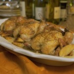 Cornish Game Hens Roasted Game Hens with Calvados