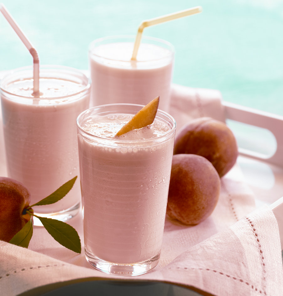 Just Peachy: Tickled Peach Milkshake